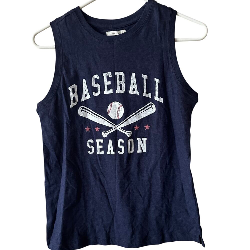 NWT Maurices Baseball Season Tank Top Women's XS